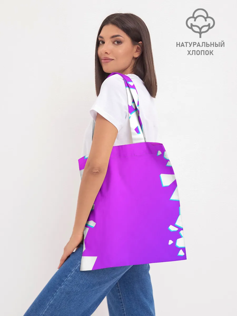 Шоппер база / КРИШТИАНУ РОНАЛДУ / НЕОН