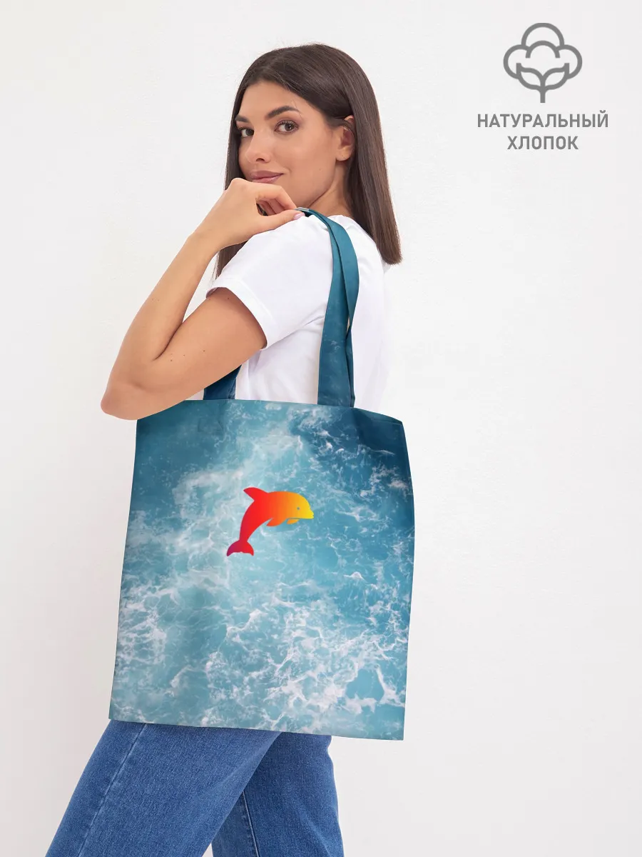 Шоппер база / Дельфин в море