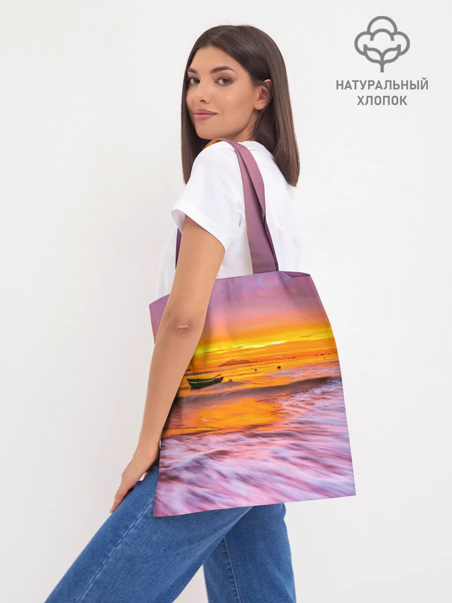 Шоппер база / Закат на пляже