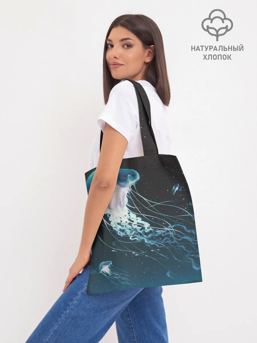 Шоппер база / Рисунок медуза