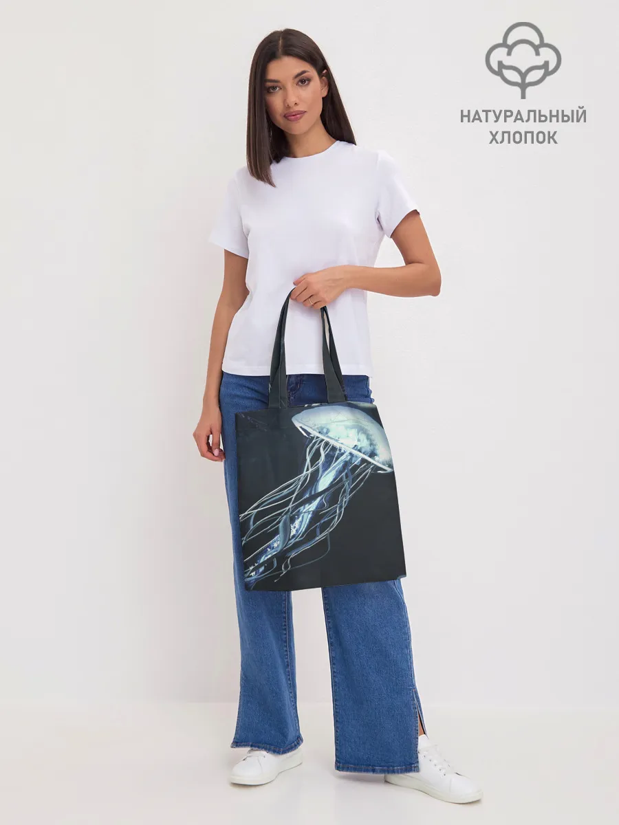 Шоппер база / Рисунок медуза