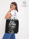 Шоппер база / Чёрный клевер череп демона