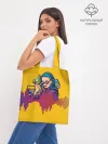 Шоппер база / Ретро. Девушка 90-х Арт.