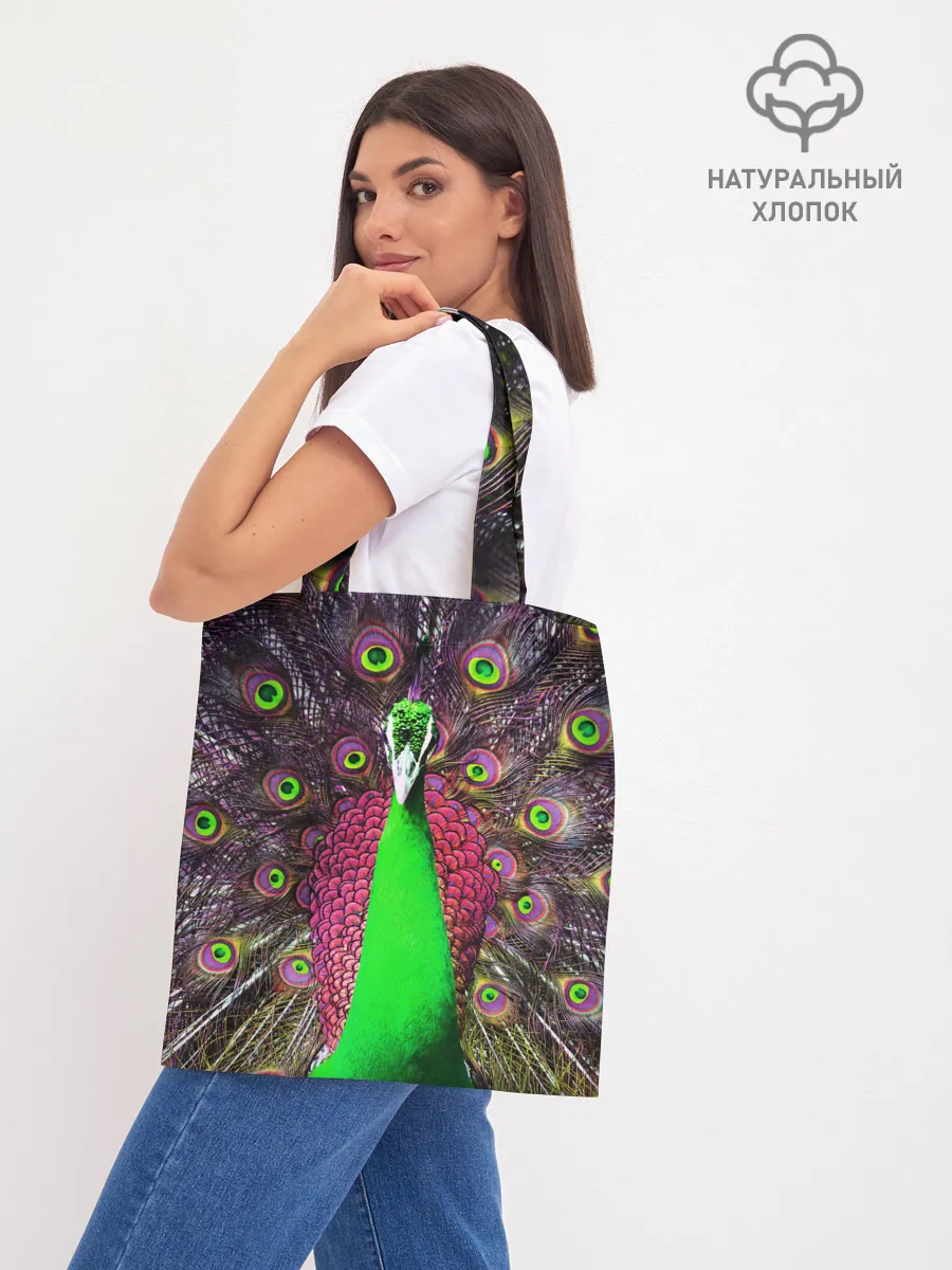 Шоппер база / Оперение Павлина