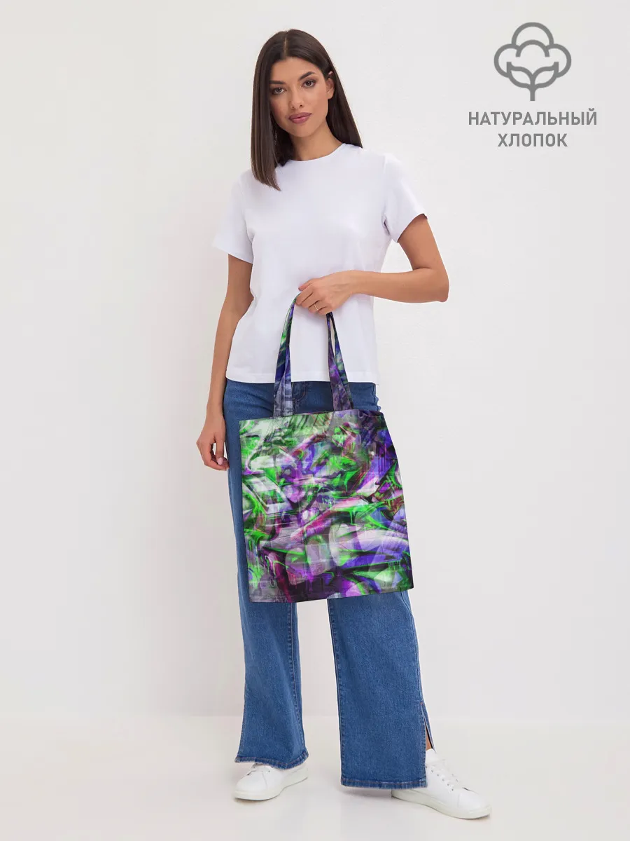 Шоппер база / Граффити на стене