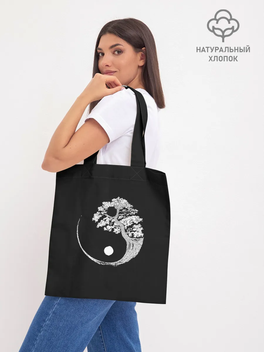 Шоппер база / Yin and Yang. Bonsai Tree