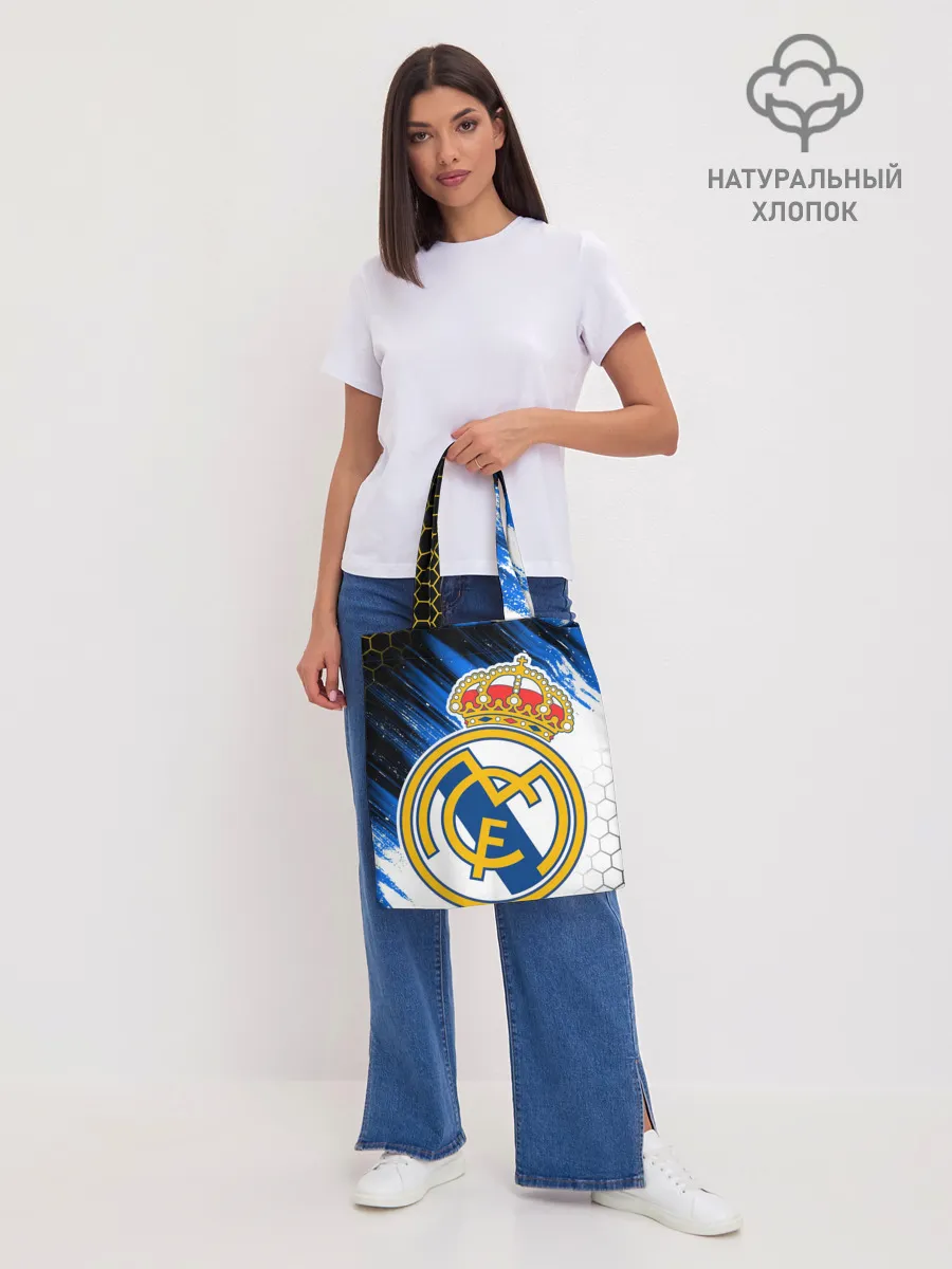 Шоппер база / РЕАЛ МАДРИД / НЕОН / NEON