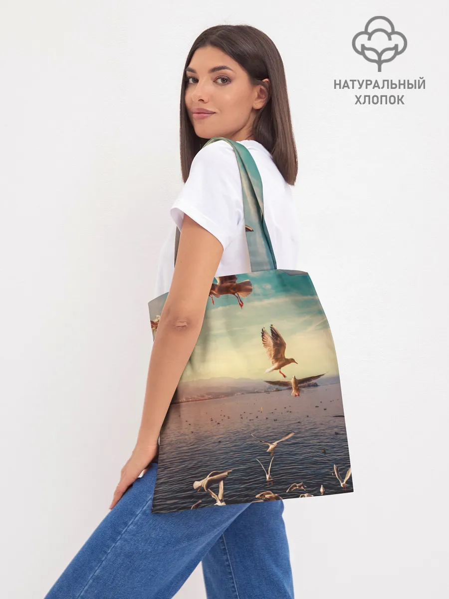 Шоппер база / Чайки на воде