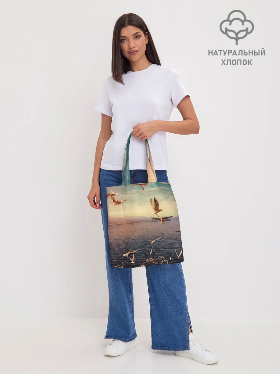 Шоппер база / Чайки на воде