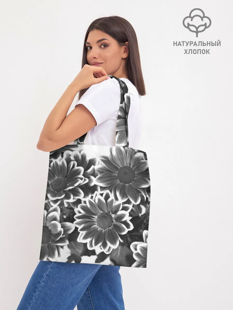 Шоппер база / Цветочный Узор