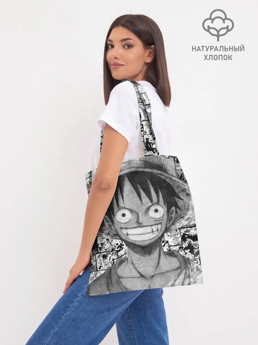 Шоппер база / Луфи улыбается one piece