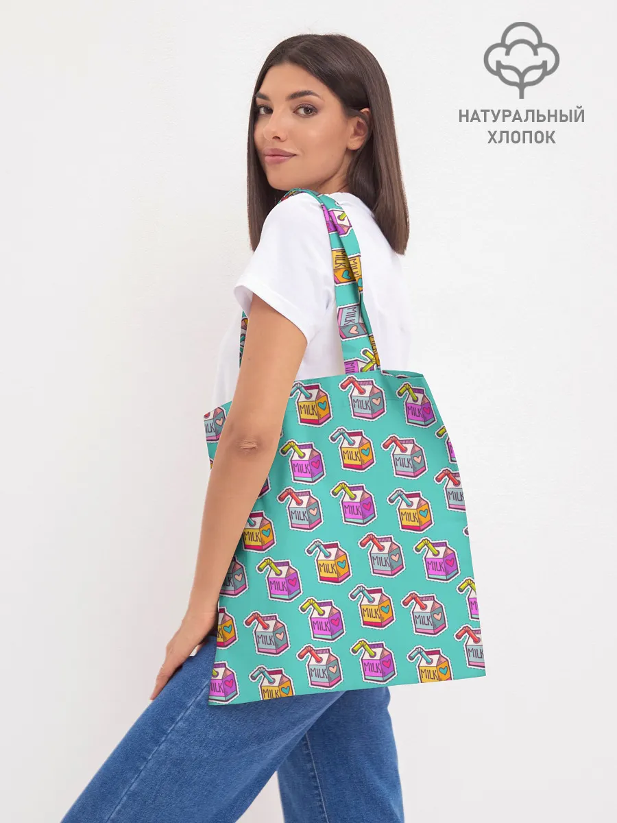 Шоппер база / Коробки молока MILK