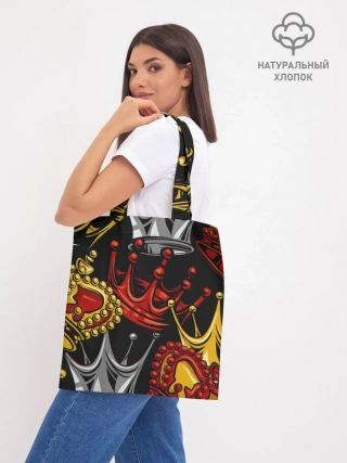 Шоппер база / КОРОЛЕВСКИЙ БАГРОВЫЙ 3D