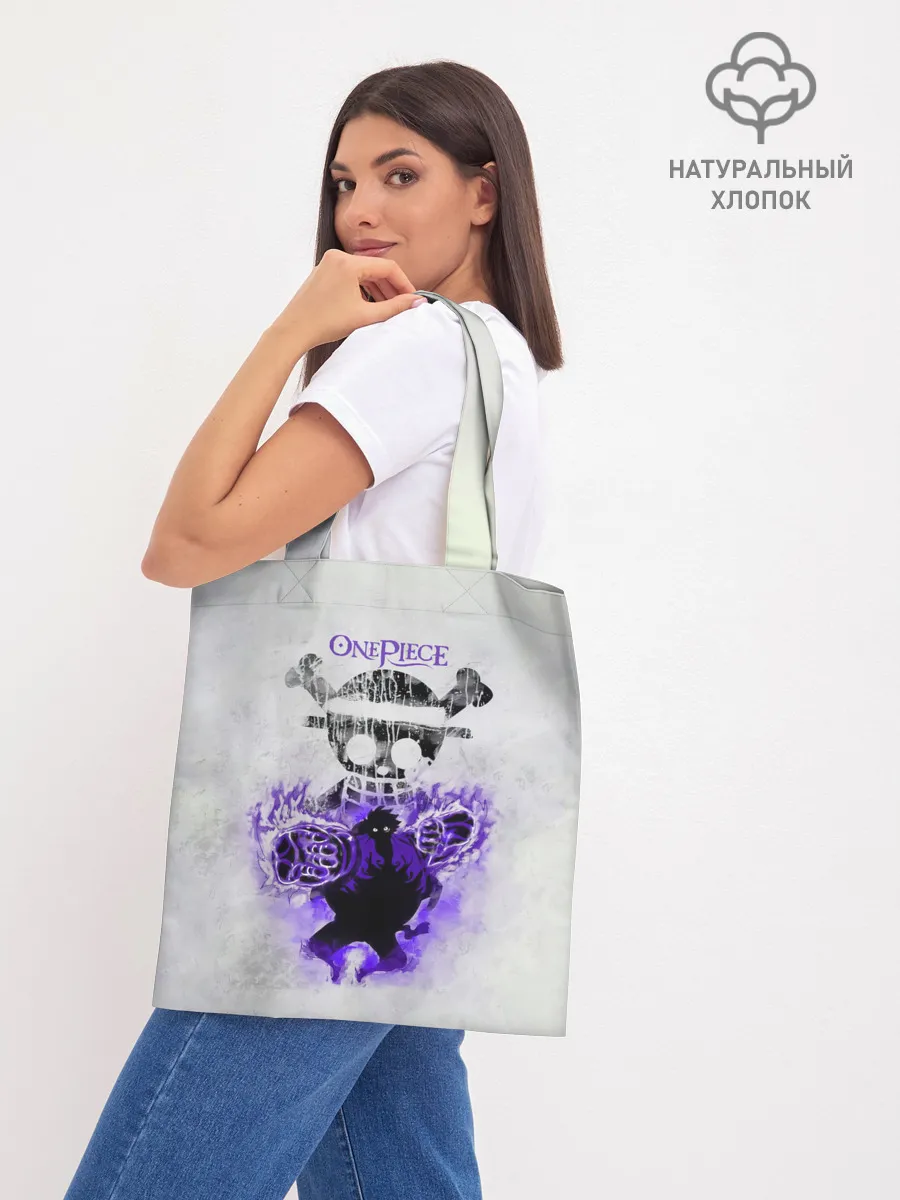 Шоппер база / Пламенный резиновый Луффи | One Piece