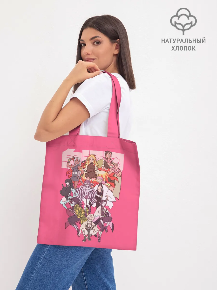 Шоппер база / Slayers on pink