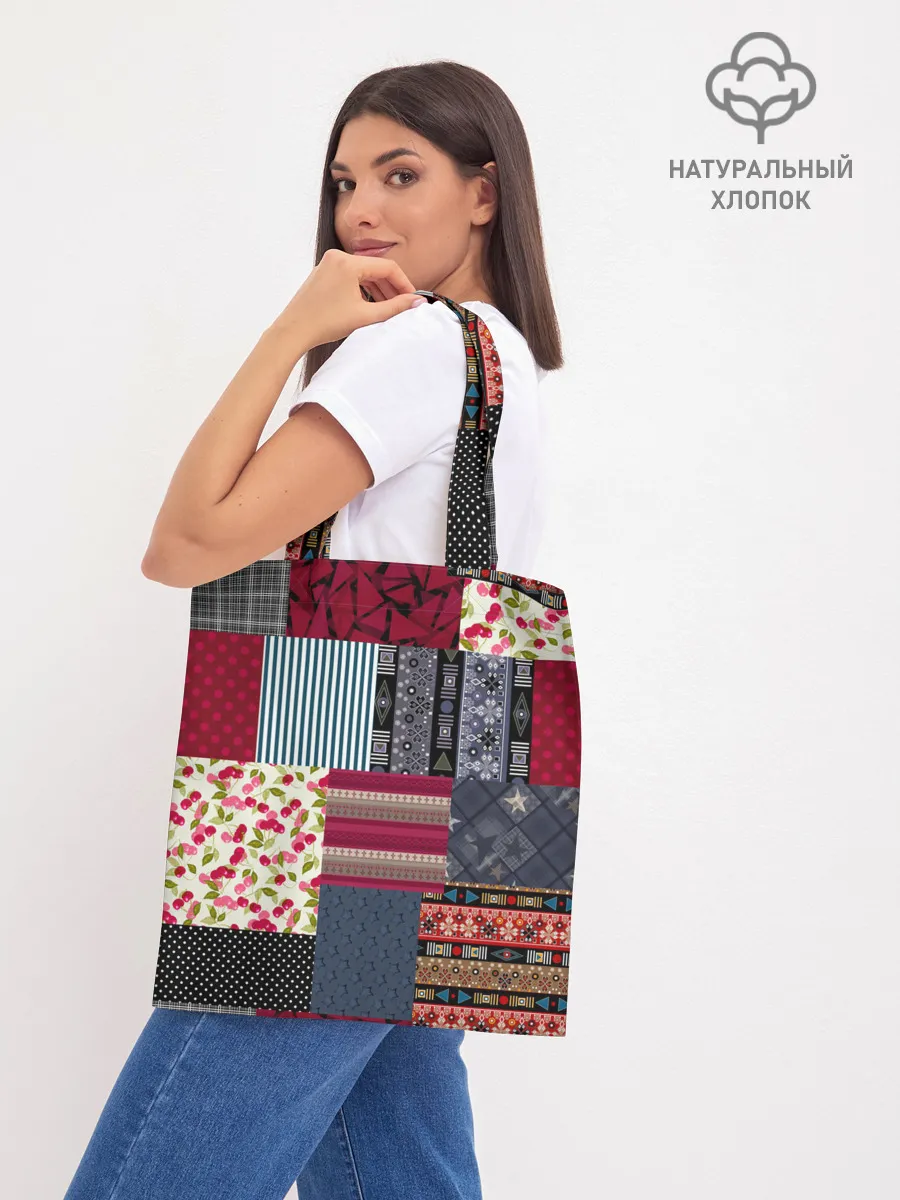 Шоппер база / Деревенский стиль. Пэчворк.
