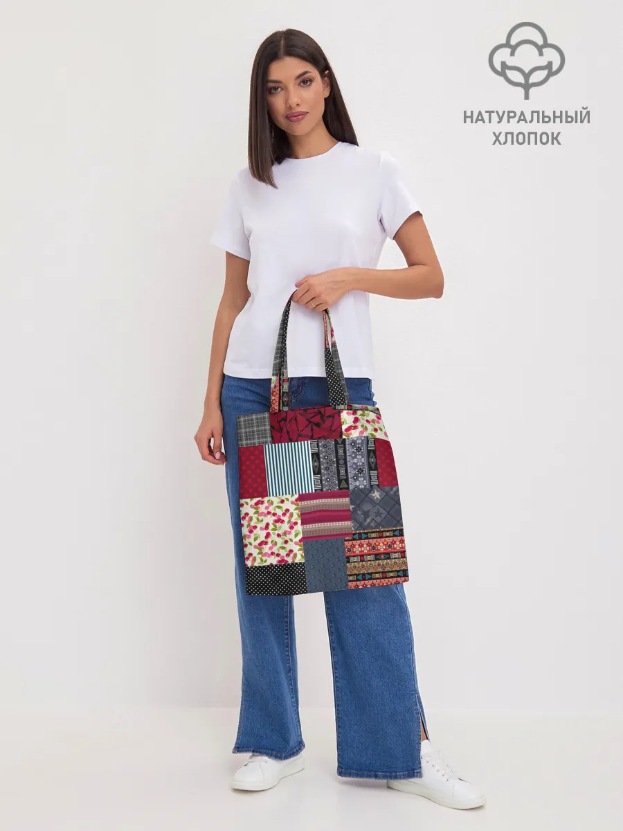 Шоппер база / Деревенский стиль. Пэчворк.