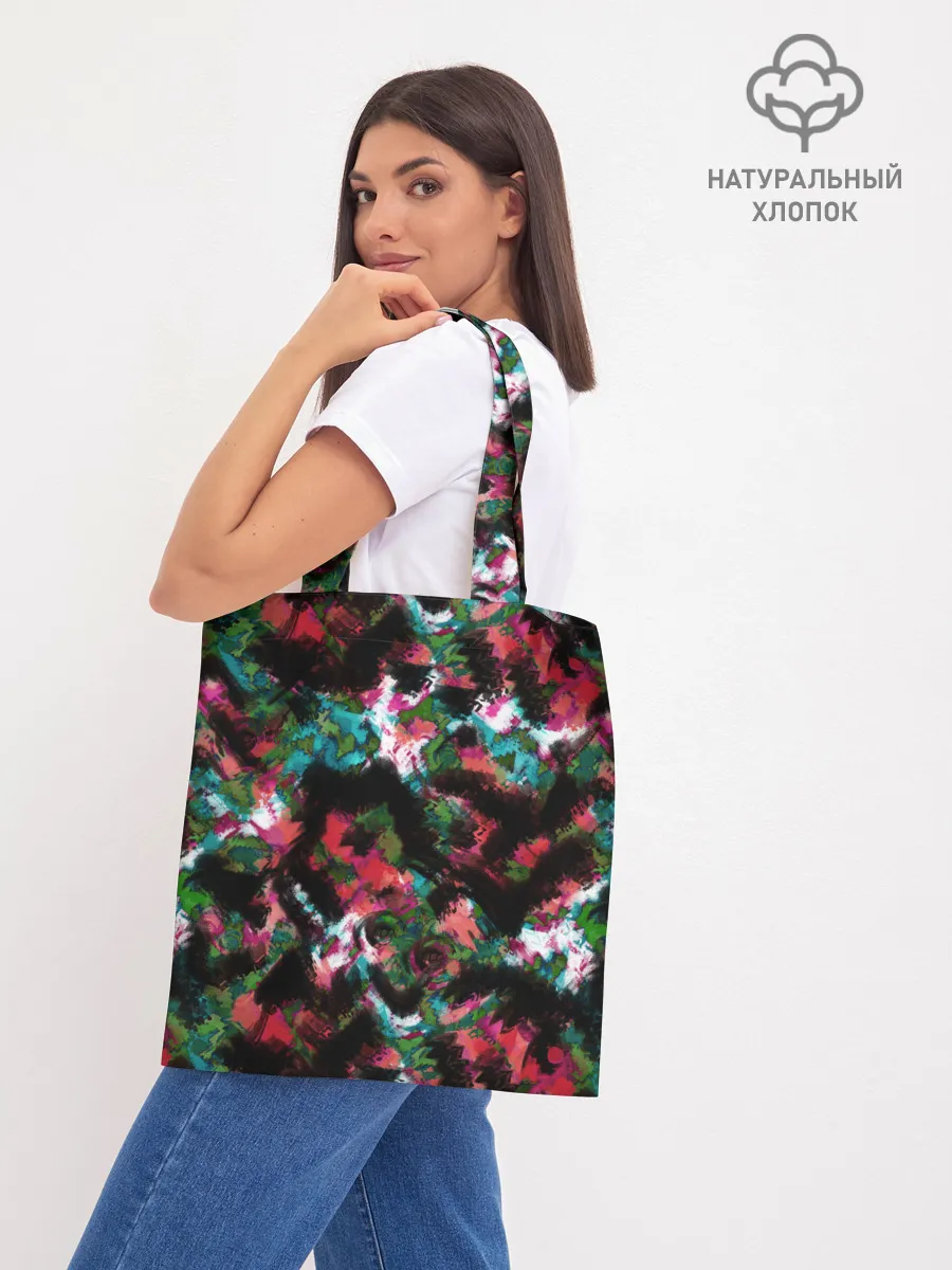 Шоппер база / Гранжевый абстрактный узор