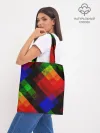 Шоппер база / Яркий геометрический узор