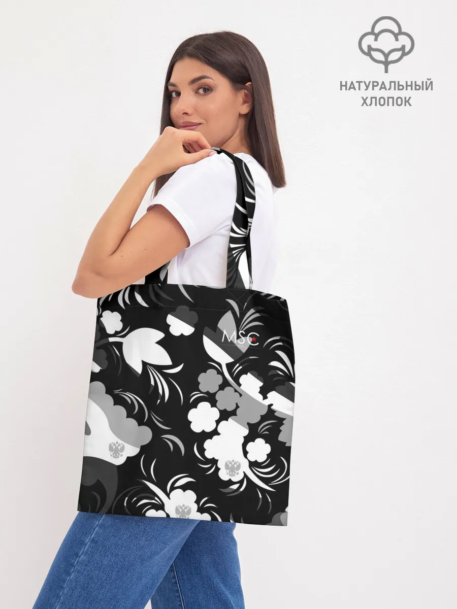 Шоппер база / Russia | Камуфляж белый