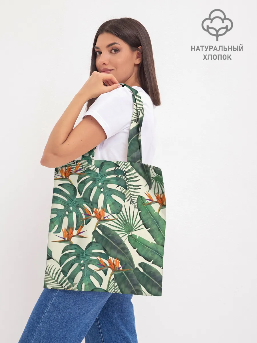 Шоппер база / Тропический паттерн