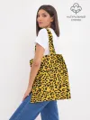 Шоппер база / Леопард желтый