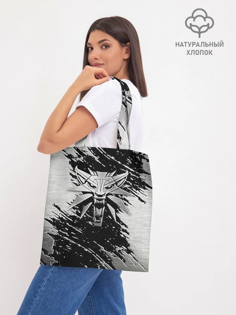 Шоппер база / THE WITCHER LOGO STEEL