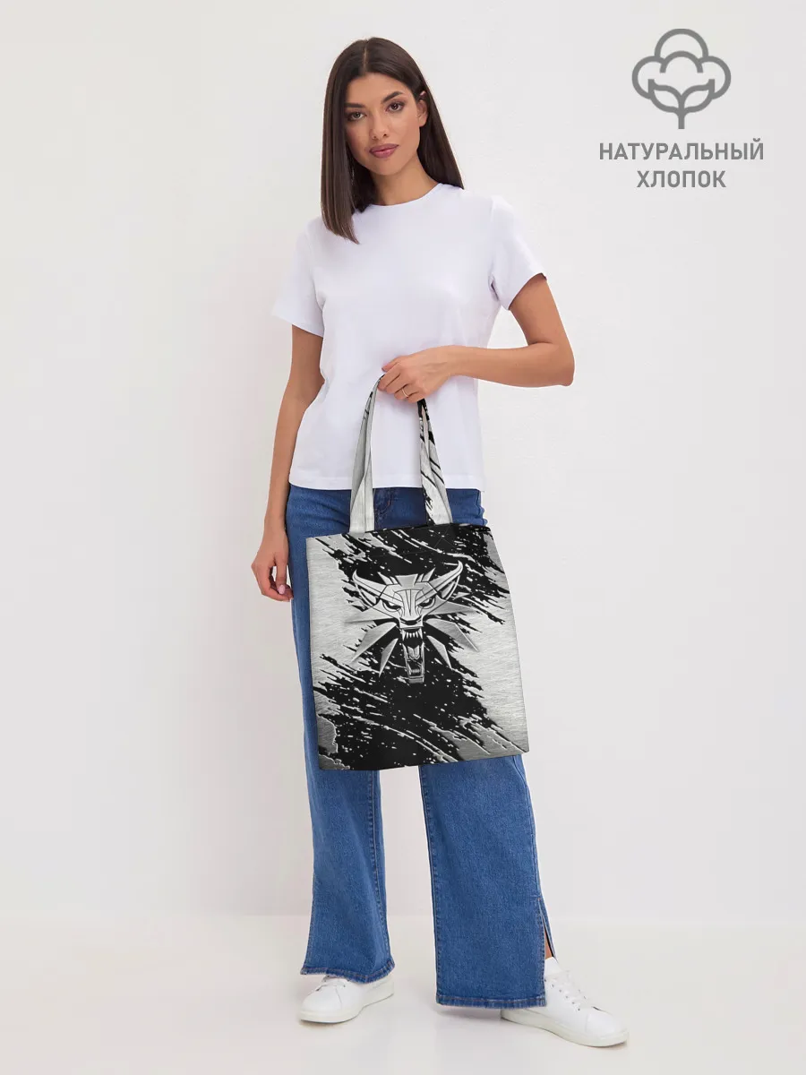 Шоппер база / THE WITCHER LOGO STEEL