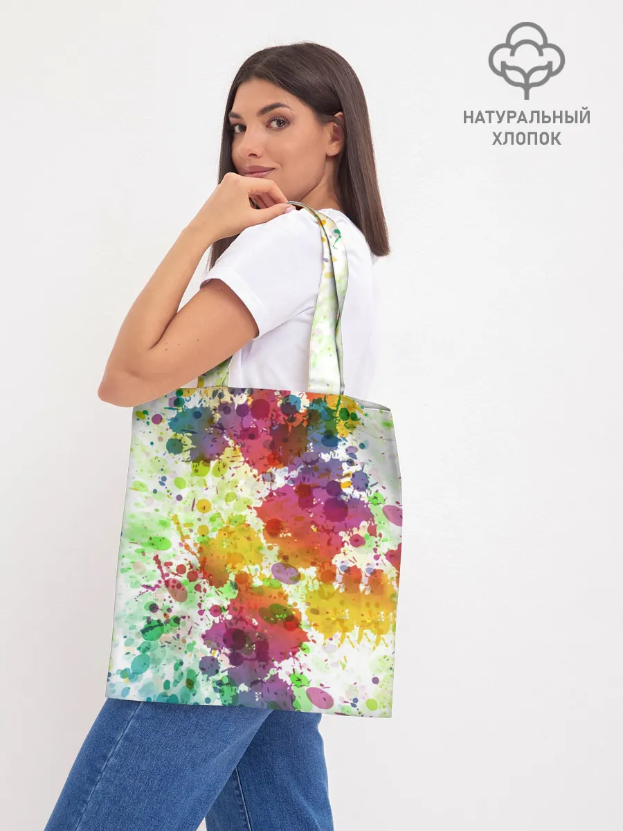 Шоппер база / Красно-жёлтые пятна