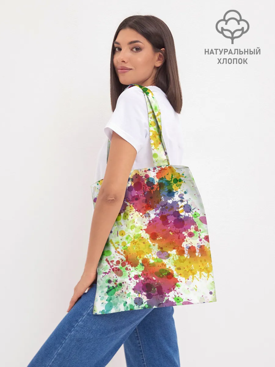 Шоппер база / Красно-жёлтые пятна