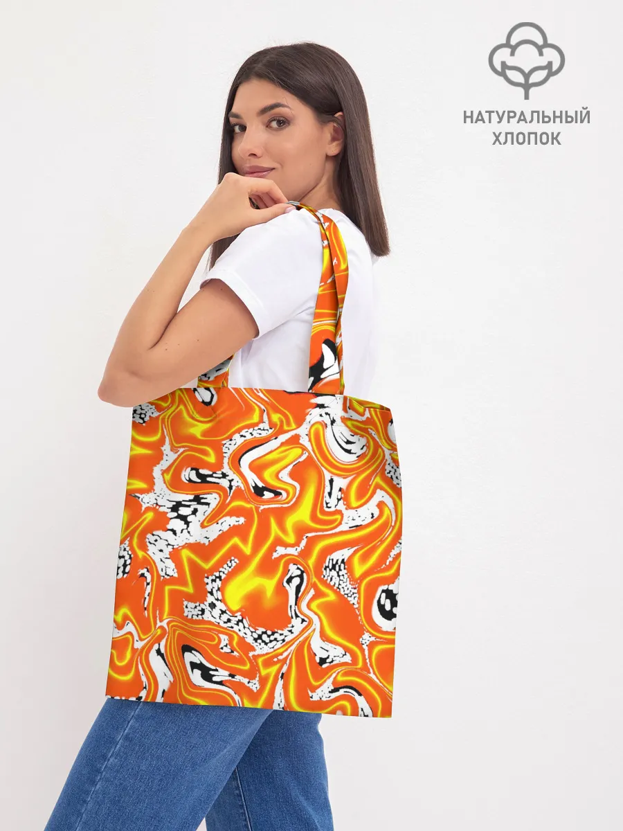 Шоппер база / Огненные разводы лавы