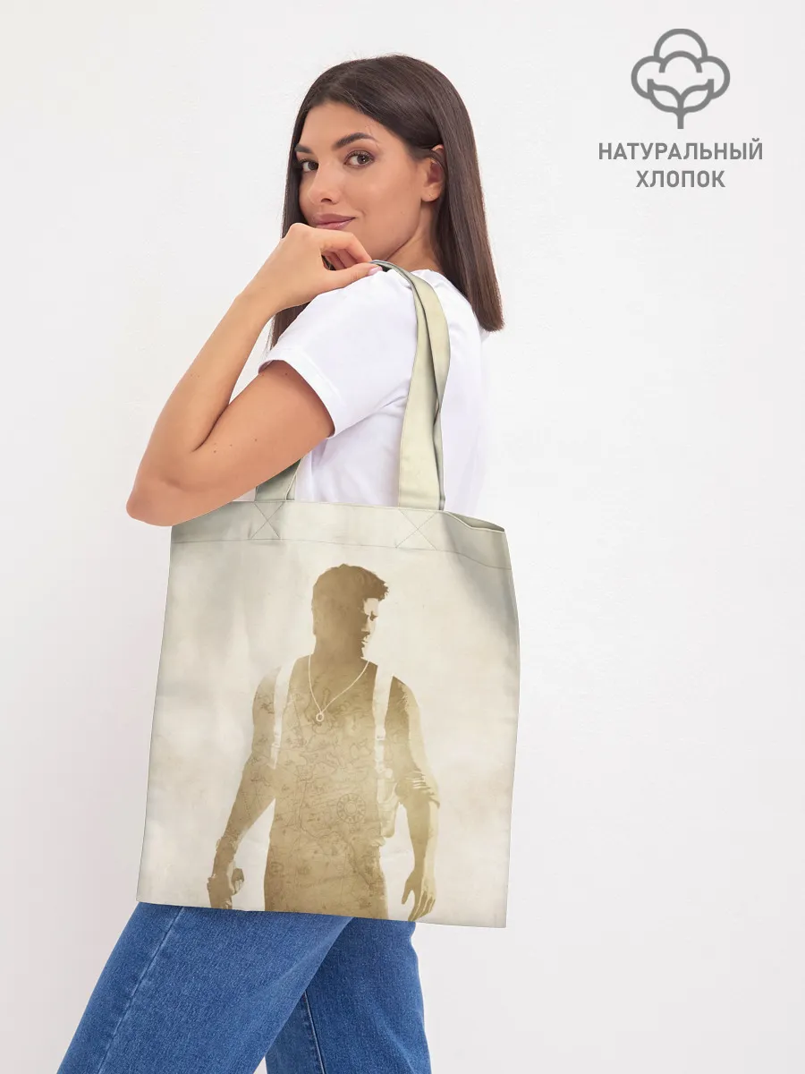 Шоппер база / Силуэт Нейта Дрейка Uncharted