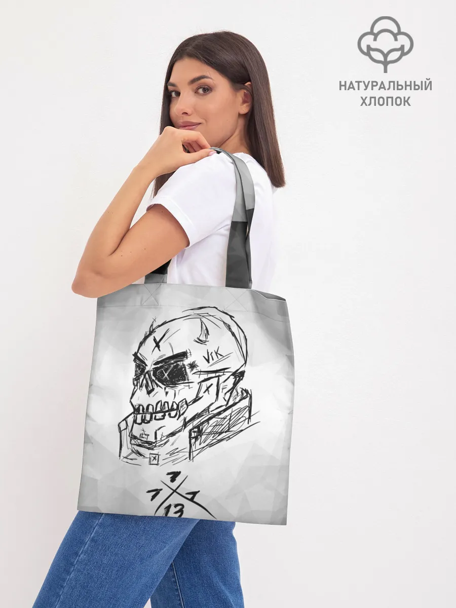 Шоппер база / SKULL BY VIK CANEMIRA
