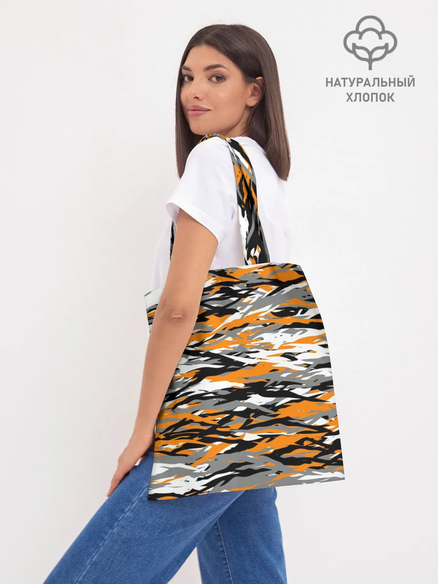 Шоппер база / Тигровый камуфляж