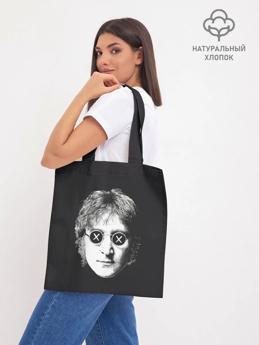 Шоппер база / Ленон в очках