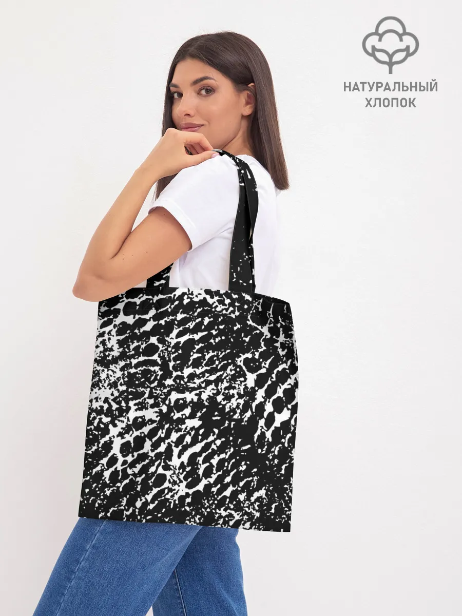 Шоппер база / Хаос белого на черном