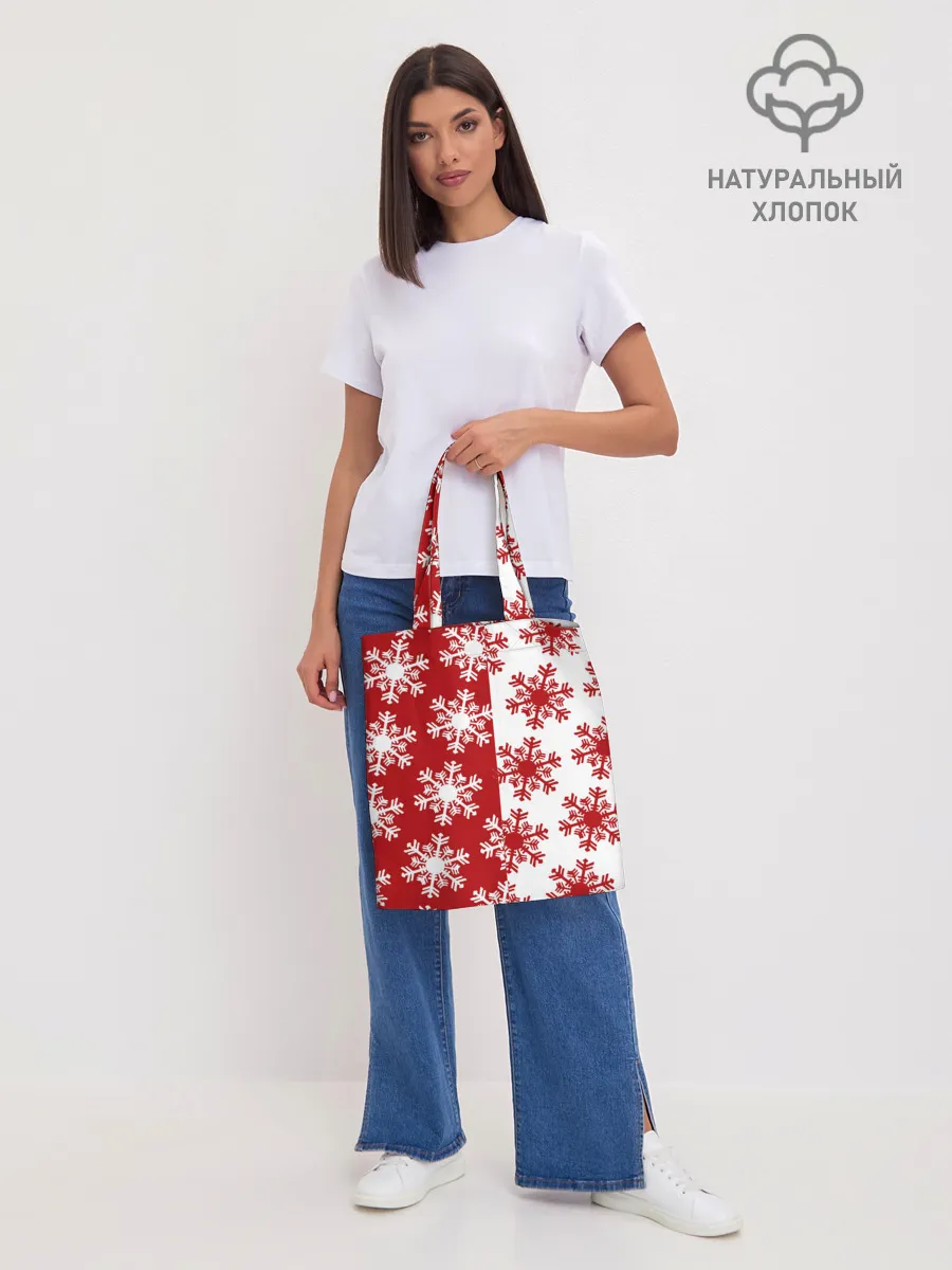 Шоппер база / Новогодние Снежинки 2022