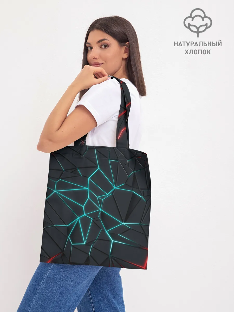 Шоппер база / Геометрический фон