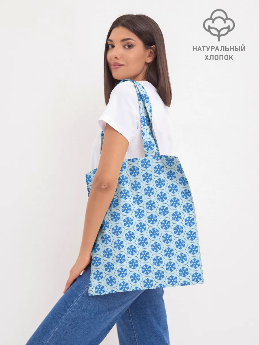 Шоппер база / Снежинки