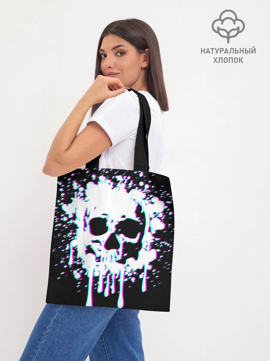 Шоппер база / Мерцающий череп