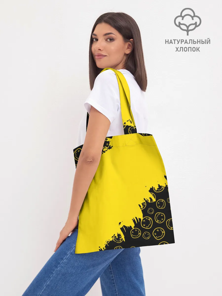 Шоппер база / Nirvana Smile | Нирвана Рваный Паттерн