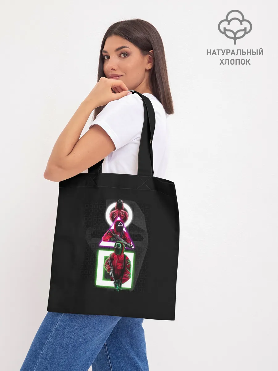 Шоппер база / ИГРА В КАЛЬМАРА | ПЕРСОНАЖИ В МАСКАХ