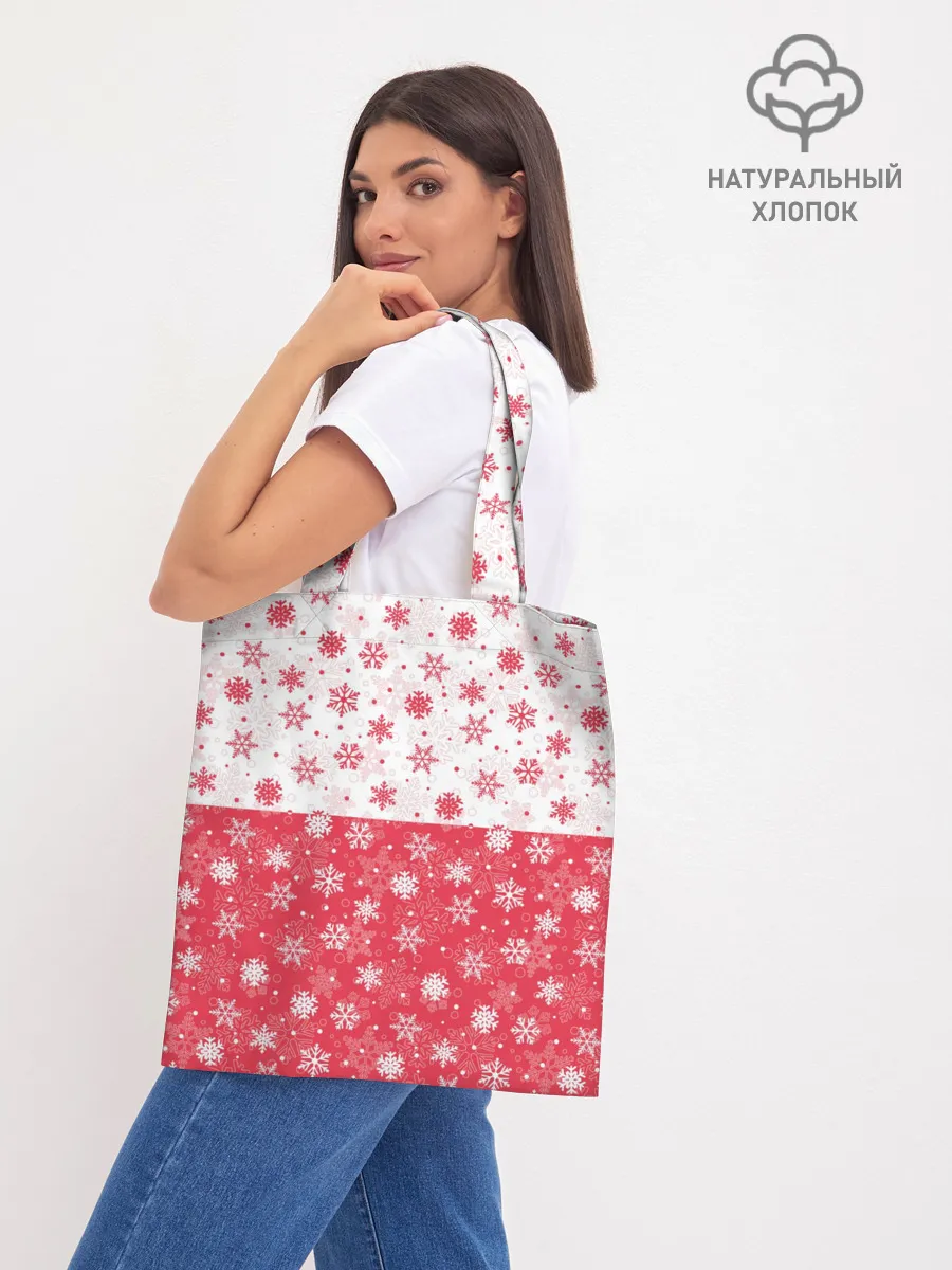 Шоппер база / Снежинки