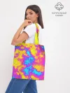 Шоппер база / Яркая абстракция космических красок