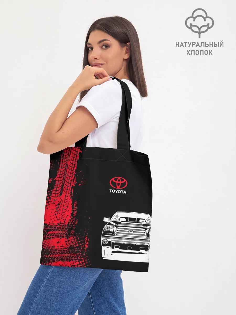 Шоппер база / Тойота | Красные следы