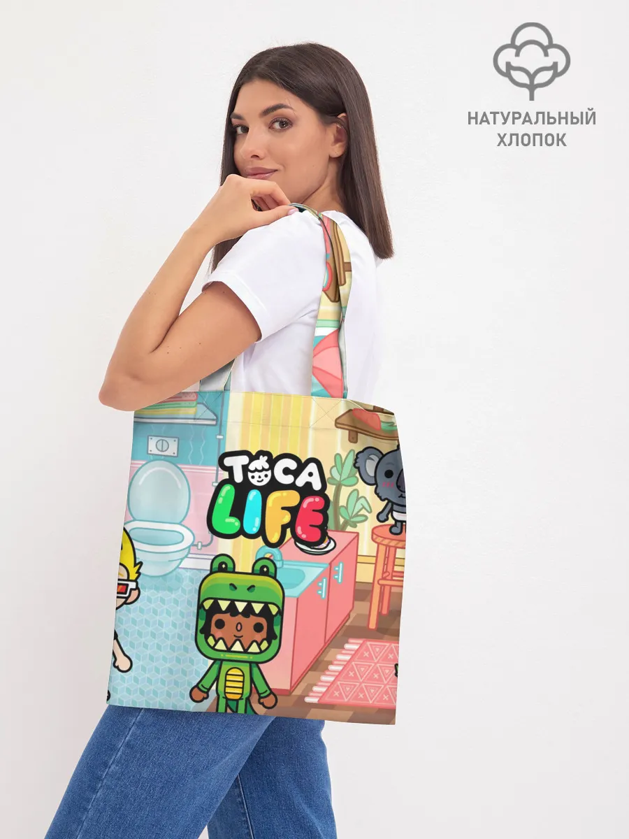 Шоппер база / Toca Boca | Тока бока костюм крокодила