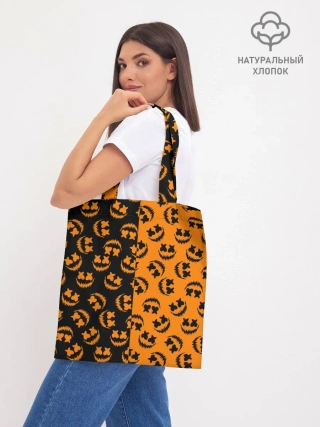 Шоппер база / УЛЫБКА ТЫКВЫ / ХЕЛЛОУИН