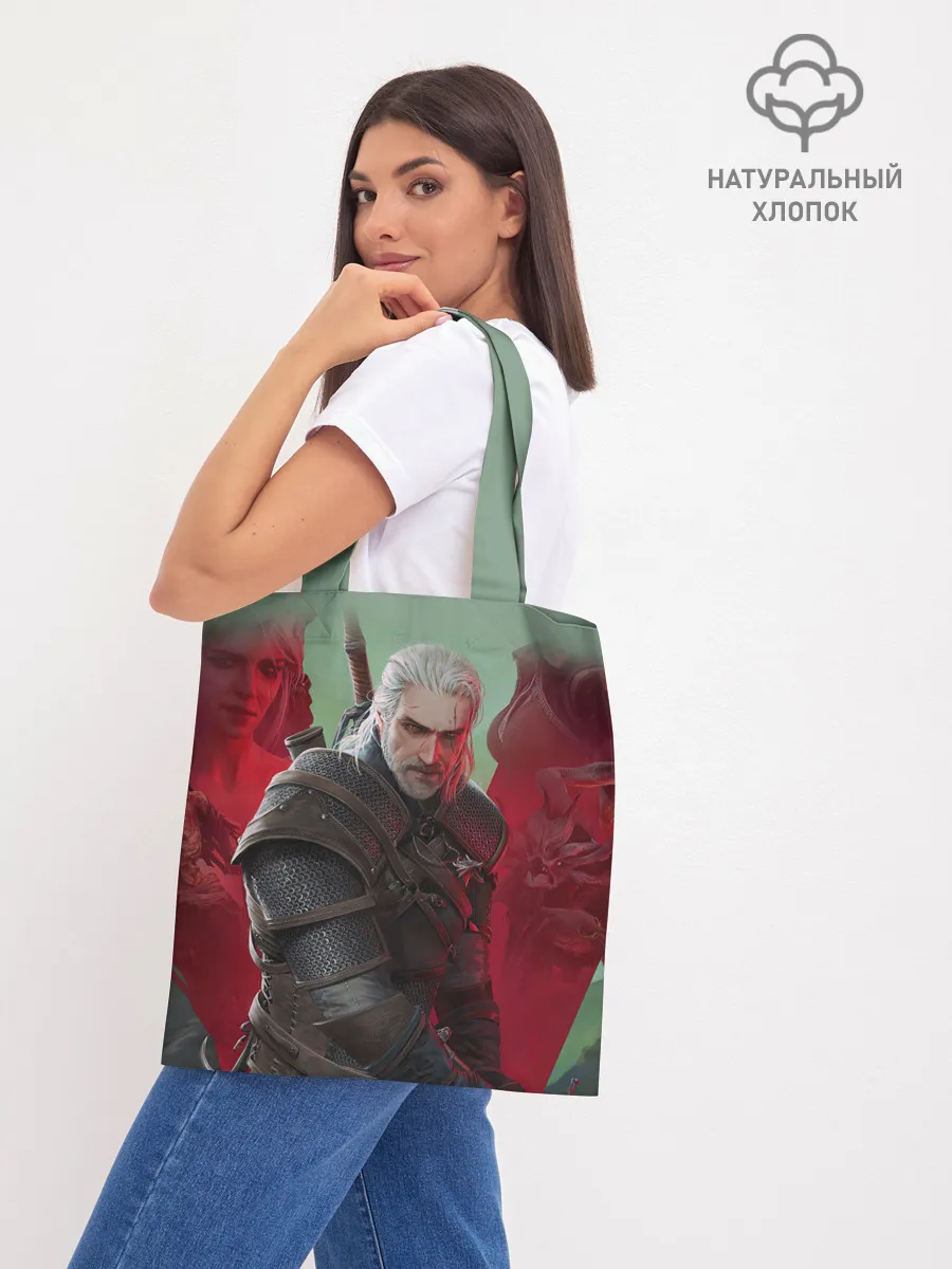 Шоппер база / ВЕДЬМАК | THE WITCHER | ГЕРАЛЬТ С МЕЧОМ