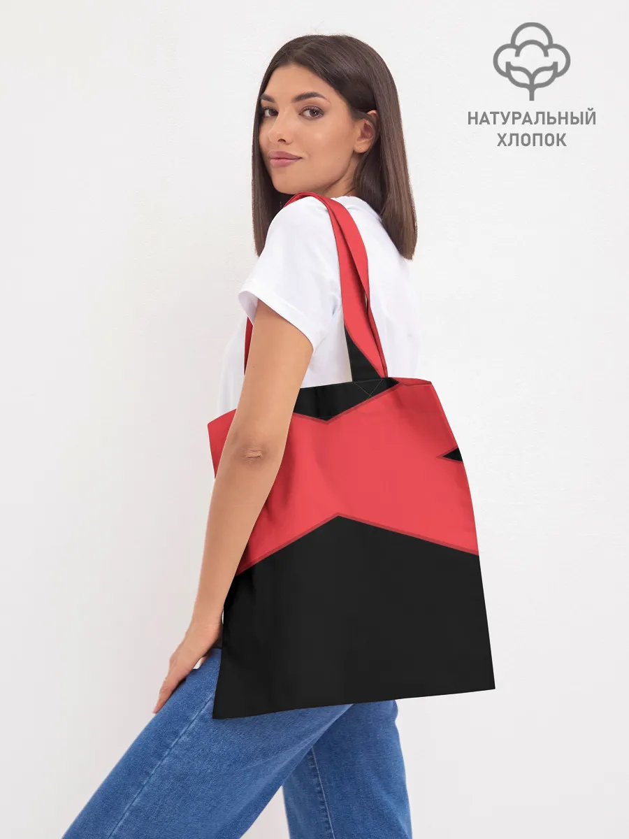 Шоппер база / ГЕОМЕТРИЯ МИНИМАЛИЗМ | КРАСНЫЕ ПОЛОСЫ