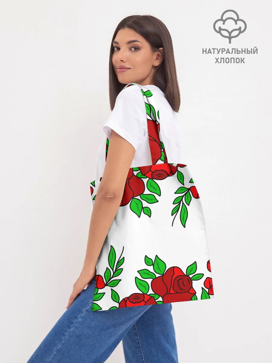 Шоппер база / Юлия в розах